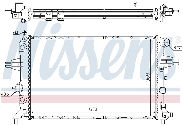 Imagine pentru produsul „RADIATOR, RACIRE MOTOR"
