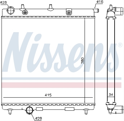 Imagine pentru produsul „RADIATOR, RACIRE MOTOR"