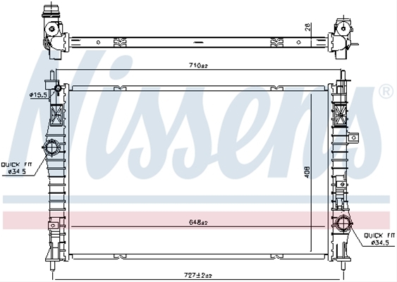 Imagine pentru produsul „RADIATOR, RACIRE MOTOR"