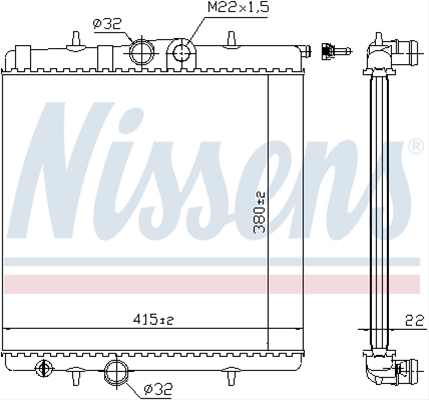 Imagine pentru produsul „RADIATOR, RACIRE MOTOR"