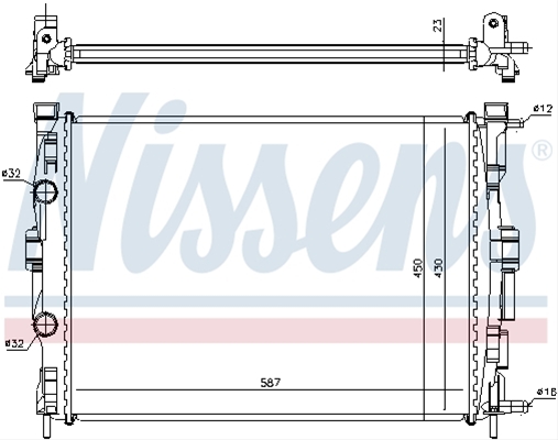 Imagine pentru produsul „RADIATOR, RACIRE MOTOR"