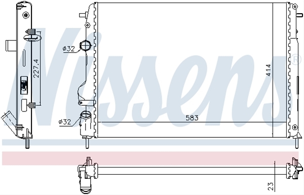 Imagine pentru produsul „RADIATOR, RACIRE MOTOR"