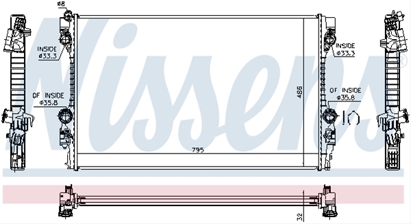 Imagine pentru produsul „RADIATOR, RACIRE MOTOR"