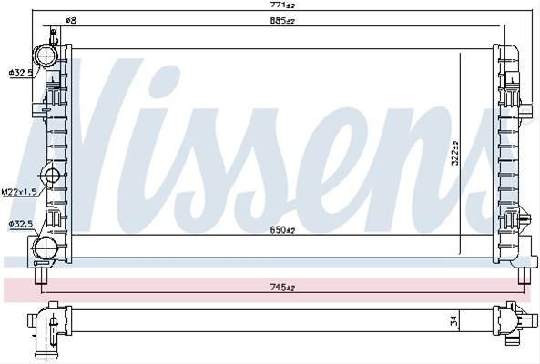 Imagine pentru produsul „RADIATOR, RACIRE MOTOR"