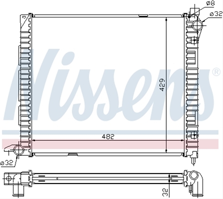 Imagine pentru produsul „RADIATOR, RACIRE MOTOR"