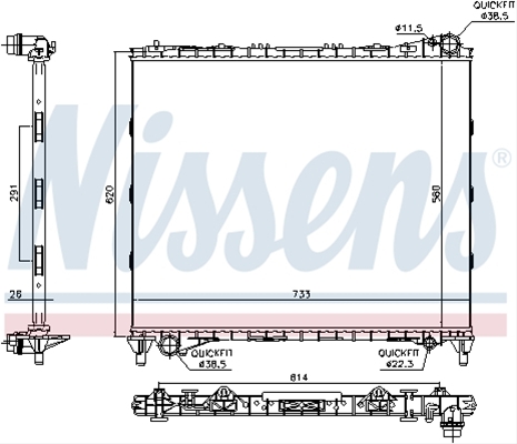 Imagine pentru produsul „RADIATOR, RACIRE MOTOR"