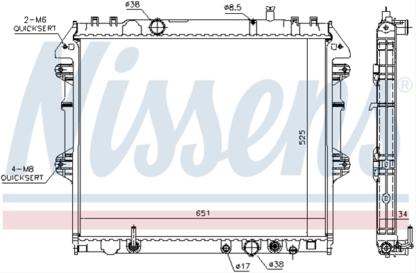 Imagine pentru produsul „RADIATOR, RACIRE MOTOR"
