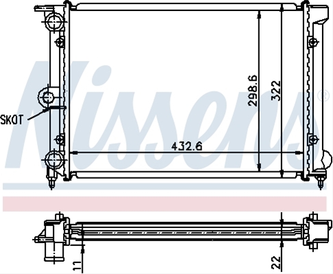 Imagine pentru produsul „RADIATOR, RACIRE MOTOR"