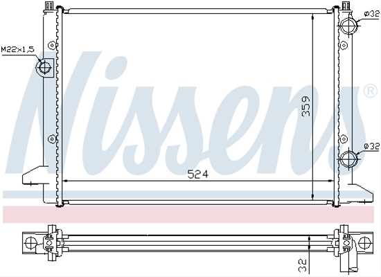 Imagine pentru produsul „RADIATOR, RACIRE MOTOR"