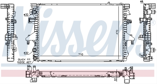 Imagine pentru produsul „RADIATOR, RACIRE MOTOR"