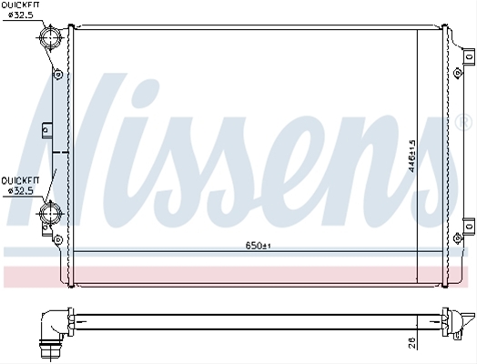 Imagine pentru produsul „RADIATOR TEMPERATURA SCAZUTA, INTERCOOLER"