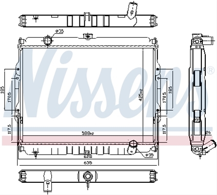 Imagine pentru produsul „RADIATOR, RACIRE MOTOR"