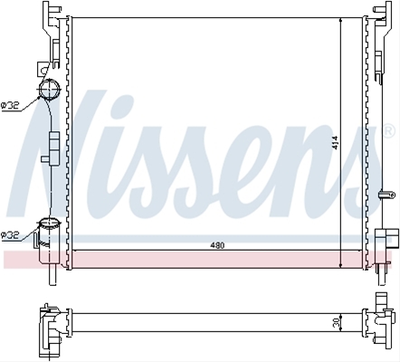Imagine pentru produsul „RADIATOR, RACIRE MOTOR"