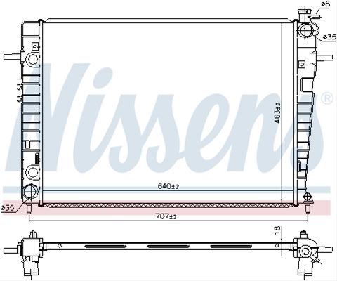 Imagine pentru produsul „RADIATOR, RACIRE MOTOR"