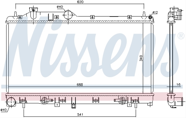 Imagine pentru produsul „RADIATOR, RACIRE MOTOR"