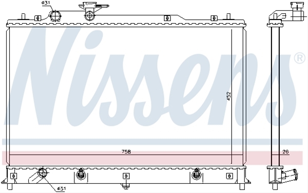 Imagine pentru produsul „RADIATOR, RACIRE MOTOR"