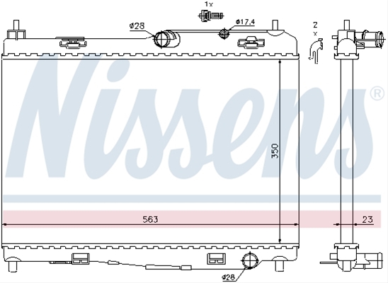 Imagine pentru produsul „RADIATOR, RACIRE MOTOR"