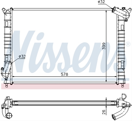 Imagine pentru produsul „RADIATOR, RACIRE MOTOR"