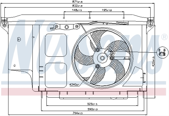 VENTILATOR, RADIATOR