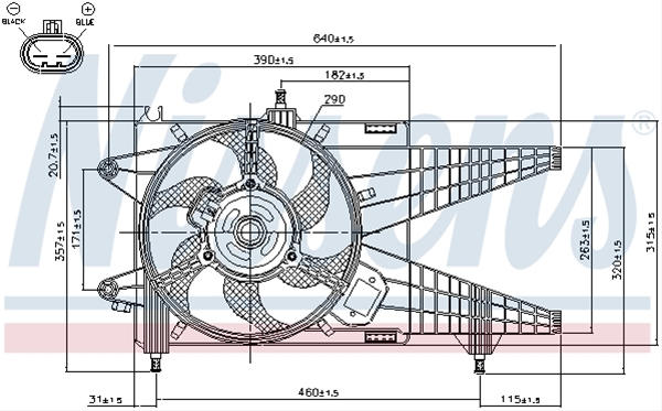 Imagine pentru produsul „VENTILATOR, RADIATOR"