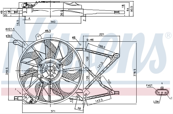 VENTILATOR, RADIATOR