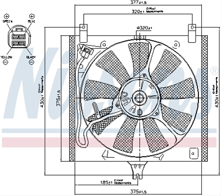 Imagine pentru produsul „VENTILATOR, RADIATOR"