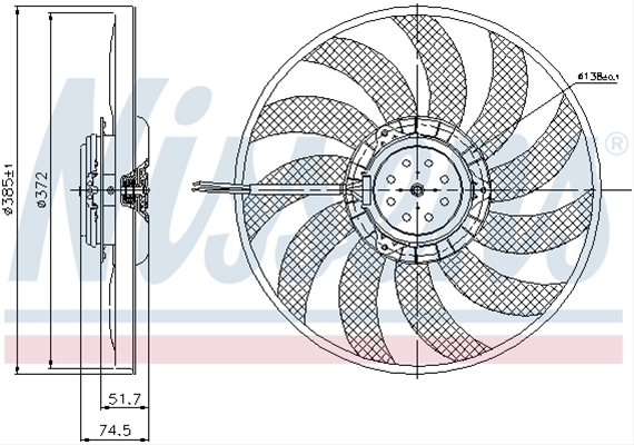 Imagine pentru produsul „VENTILATOR, RADIATOR"