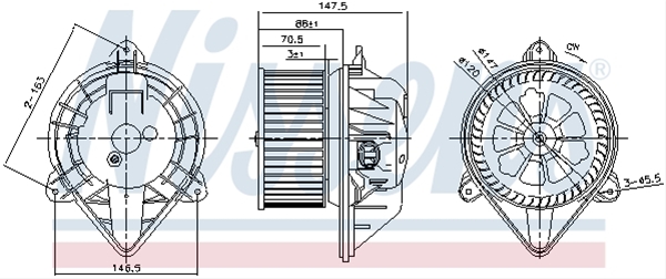 Imagine pentru produsul „VENTILATOR, HABITACLU"
