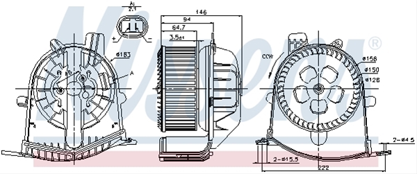 Imagine pentru produsul „VENTILATOR, HABITACLU"