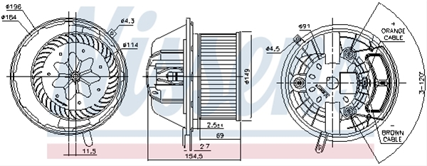 VENTILATOR, HABITACLU