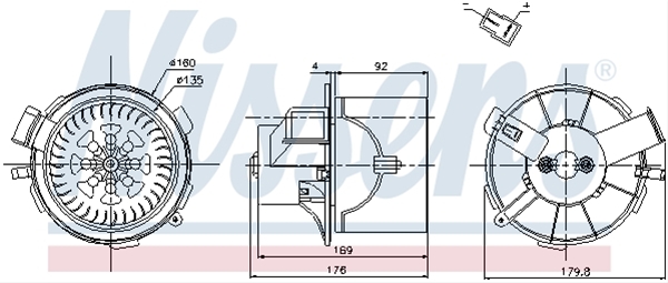 Imagine pentru produsul „VENTILATOR, HABITACLU"