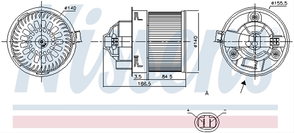 Imagine pentru produsul „VENTILATOR, HABITACLU"