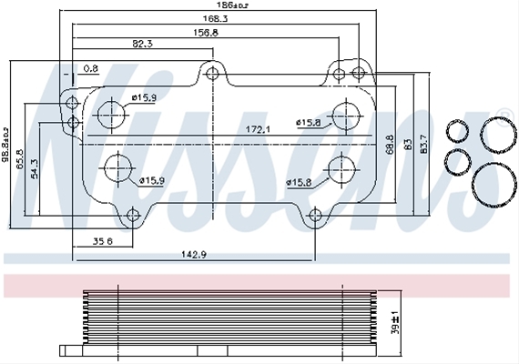 Imagine pentru produsul „RADIATOR ULEI, ULEI MOTOR"