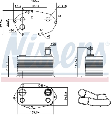 Imagine pentru produsul „RADIATOR ULEI, ULEI MOTOR"