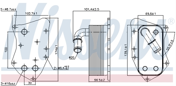 Imagine pentru produsul „RADIATOR ULEI, ULEI MOTOR"