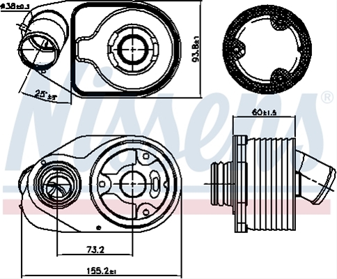 RADIATOR ULEI MOTOR
