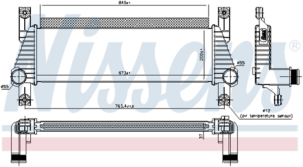 Imagine pentru produsul „INTERCOOLER, COMPRESOR"