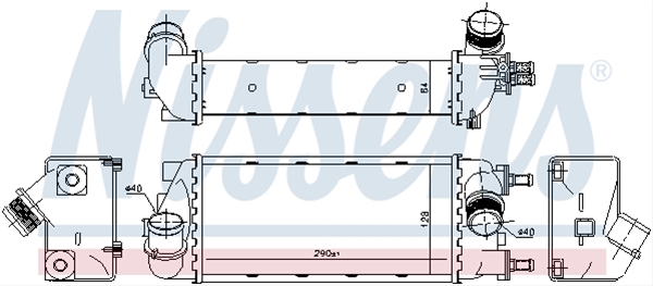 Imagine pentru produsul „INTERCOOLER, COMPRESOR"