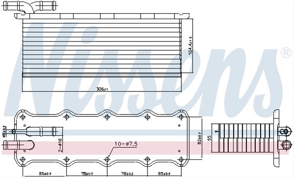 Imagine pentru produsul „INTERCOOLER, COMPRESOR"