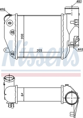 Imagine pentru produsul „INTERCOOLER, COMPRESOR"