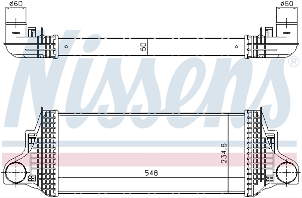 Imagine pentru produsul „INTERCOOLER, COMPRESOR"