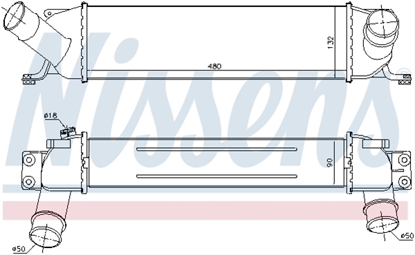 Imagine pentru produsul „INTERCOOLER, COMPRESOR"