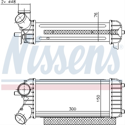 Imagine pentru produsul „INTERCOOLER, COMPRESOR"