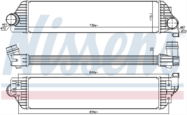 Imagine pentru produsul „INTERCOOLER, COMPRESOR"