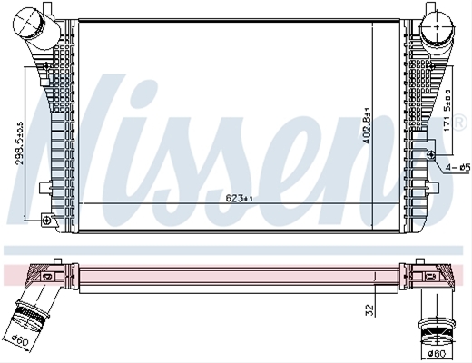 Imagine pentru produsul „INTERCOOLER, COMPRESOR"