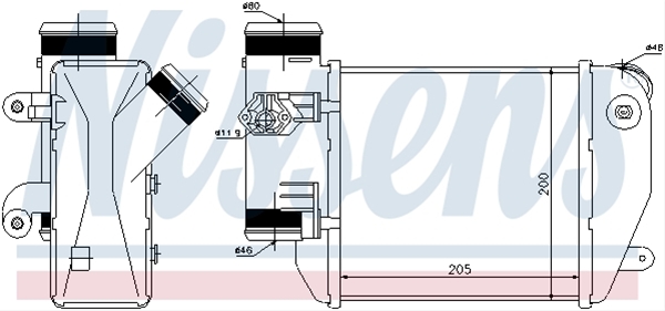 Imagine pentru produsul „INTERCOOLER, COMPRESOR"