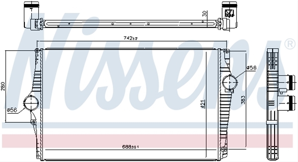 Imagine pentru produsul „INTERCOOLER, COMPRESOR"