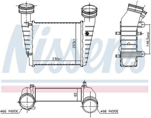 Imagine pentru produsul „INTERCOOLER, COMPRESOR"