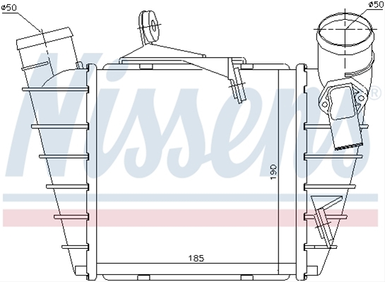 Imagine pentru produsul „INTERCOOLER, COMPRESOR"