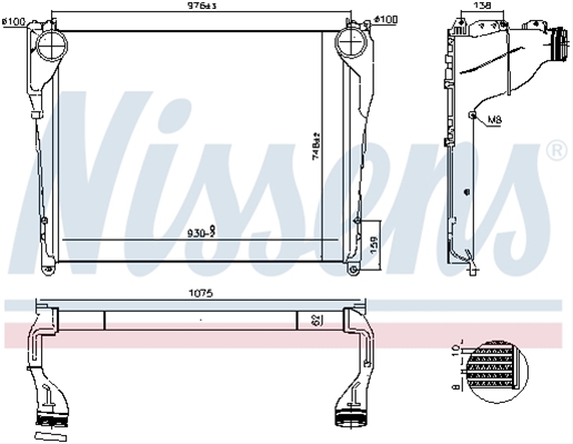 Imagine pentru produsul „INTERCOOLER, COMPRESOR"